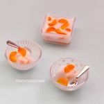 みかんの牛乳寒天