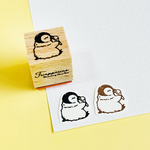 お食事中なペンギンのスタンプ | No.70 yum yum penguin