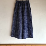 浴衣反物で作った夏パンツ　臘月(浴衣リメイク)