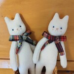 Oguxbeki様専用ふわふわ ねこ ちゃん 白　2匹