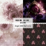 A4デザインペーパー　Angel AND Darkness
