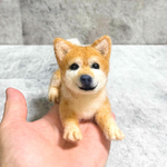 送料無料「手乗り柴犬」羊毛フェルト  