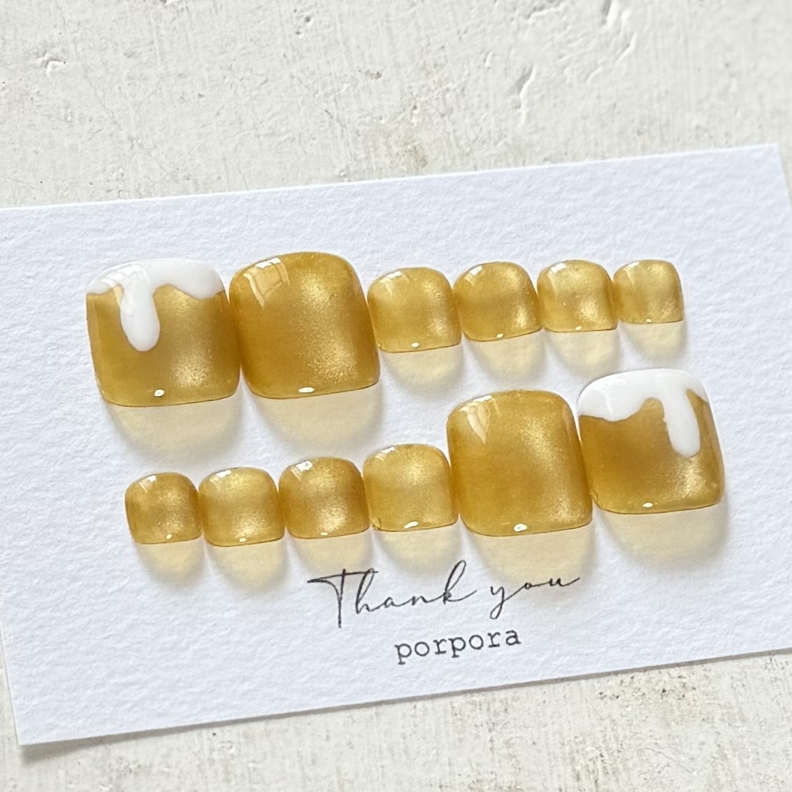 レジン ヘアゴム No.112 ヘアアクセサリー 大きめ 現品 - porpora