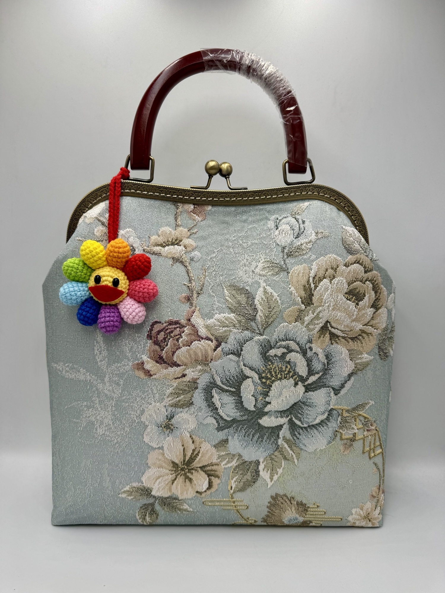 ハンドメイド】ゴブラン織り がま口バッグ - COCO-HANACO'S GALLERY