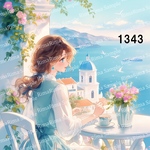 1343 オリジナルステッカー オリジナル人物ステッカー ステッカー シール りまりま  RimaRima
