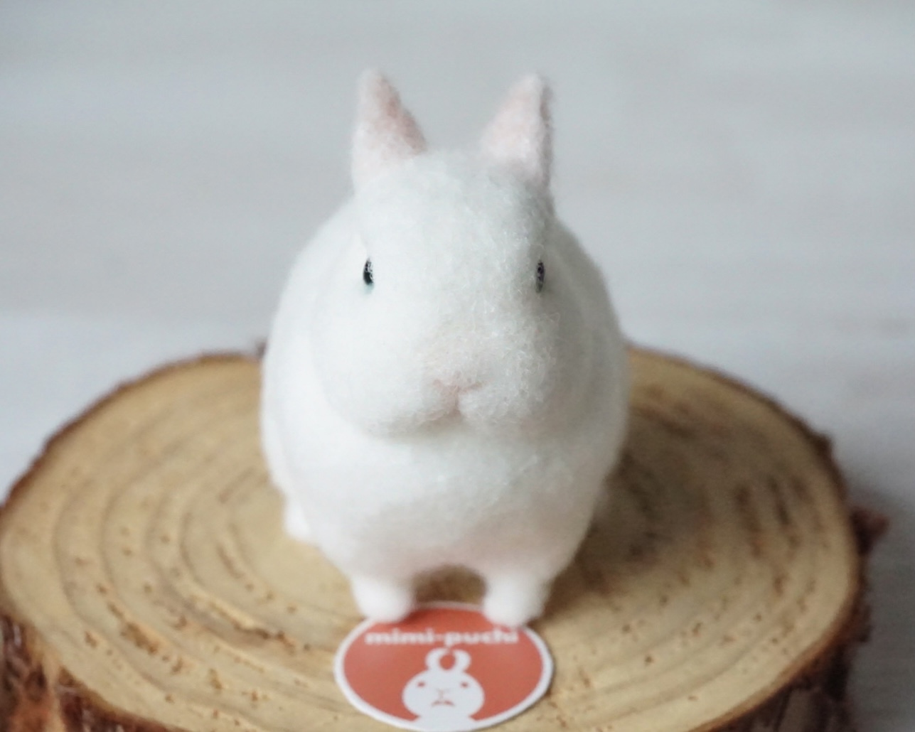 座ってる子 ヒマラヤン 羊毛フェルト うさぎ - mimi-puchi | minne