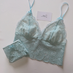 Lingerie Set(vintage blue)