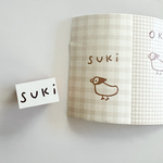【1.2×2cm】SUKI文字ハンコ