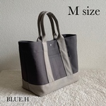 【帆布トートバッグ】M size・ランチバッグ・サブバッグ・通勤バッグ・マザーズバッグ・ハンドバッグ・8号帆布