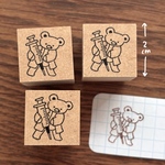 医者くま ラバースタンプ
