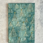 no.596アクリル画テクスチャーアート︎抽象画原画キャンバスアートパネルツリーパターン