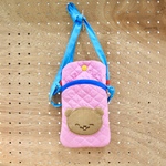 スマホポシェット　うふピンク