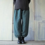 リネンウール*もんぺパンツ*グリーン
