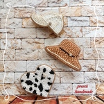 A様専用ページ　Dalmatian Heart/Cap✴︎white/ラフィアハット