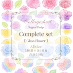 complete set 【Glass Flower】