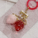 双子いちごちゃんのめじるしチャーム🍓