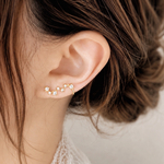 【JORIE】北斗七星のピアス（イヤリング対応）silver925刻印あり