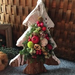 白樺のクリスマスツリー