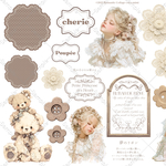 【単品販売】②𝑀𝑜𝑛 𝑃𝑒𝑡𝑖𝑡 𝑇𝑟é𝑠𝑜𝑟〜私の小さな宝物たち〜🧸‪ෆ‪.*･ﾟ