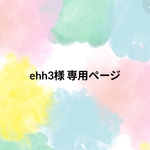 ehh3様 専用ページ