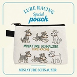 ミニチュアシュナウザー　シュナ MINIATURE SCHNAUZER　ポーチ　小銭入れ　船乗り工房