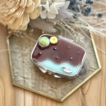 チョコミント🍨なアクセサリーケース、ピルケース