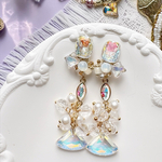 Swarovski hoop clear