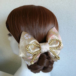 【佐賀錦】和装用髪飾り（リボンヘアコーム）50