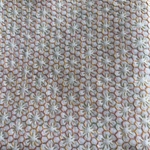 刺し子ふきん　花つづり