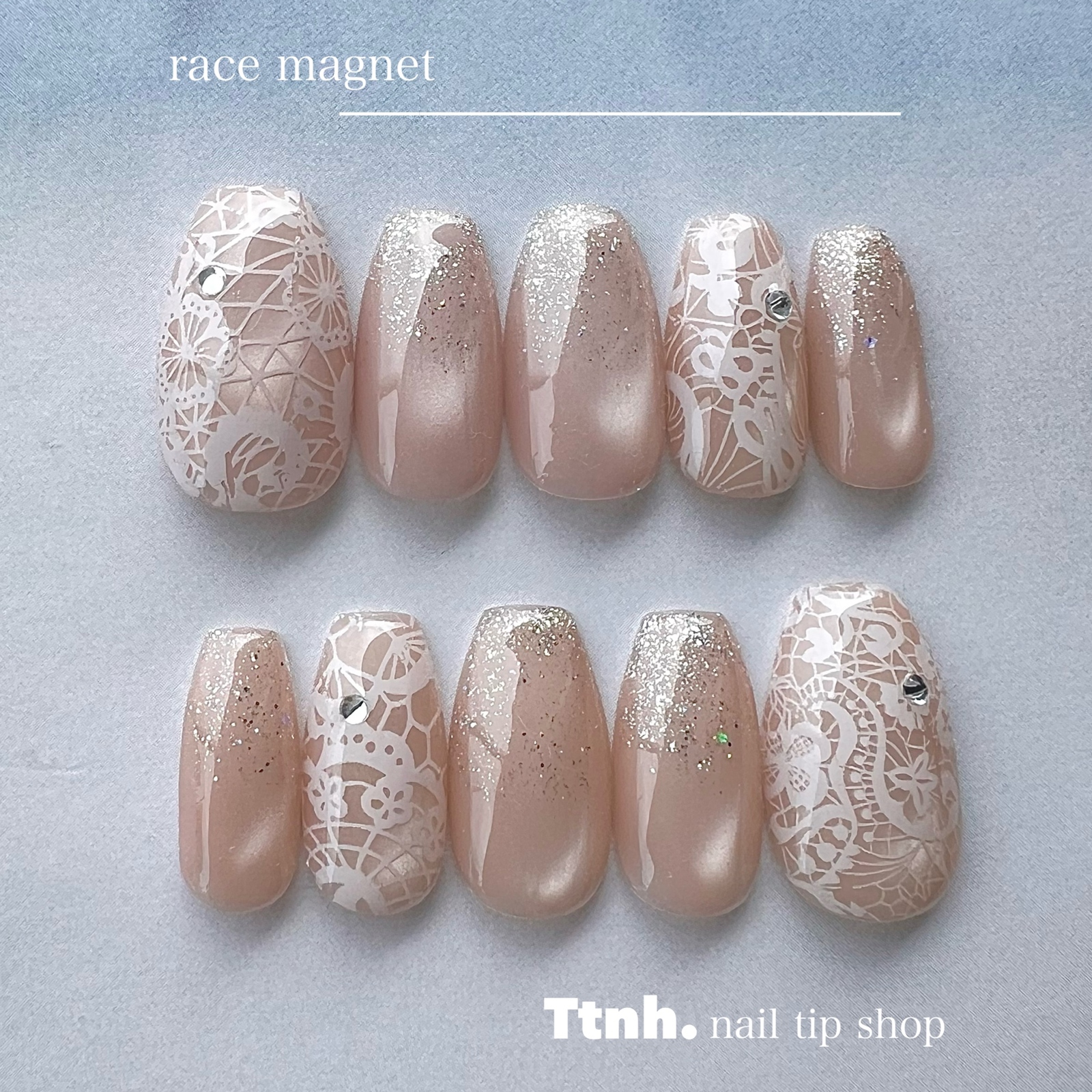 初めての方は是非！測定用チップ - nail tip shop Ttnh. ﾃｨｰ | minne