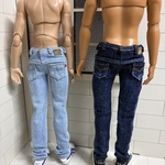 色が選べる　FR HOMME, オビツ３０兼用ベーシックスリムジーンズ　完全オーダー制