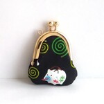 小さいがま口：豆姫：littlie purse 649：ちっちゃながま口：コンパクト＆軽量なかわいいがまぐち：小さな財布：蚊取り線香