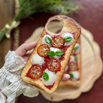 🌳森のマルゲリータピザトーストのスマホケース🍅