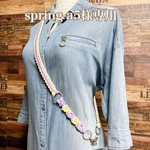 spring-a5様専用　パラコード コブラ編みflowerショルダー