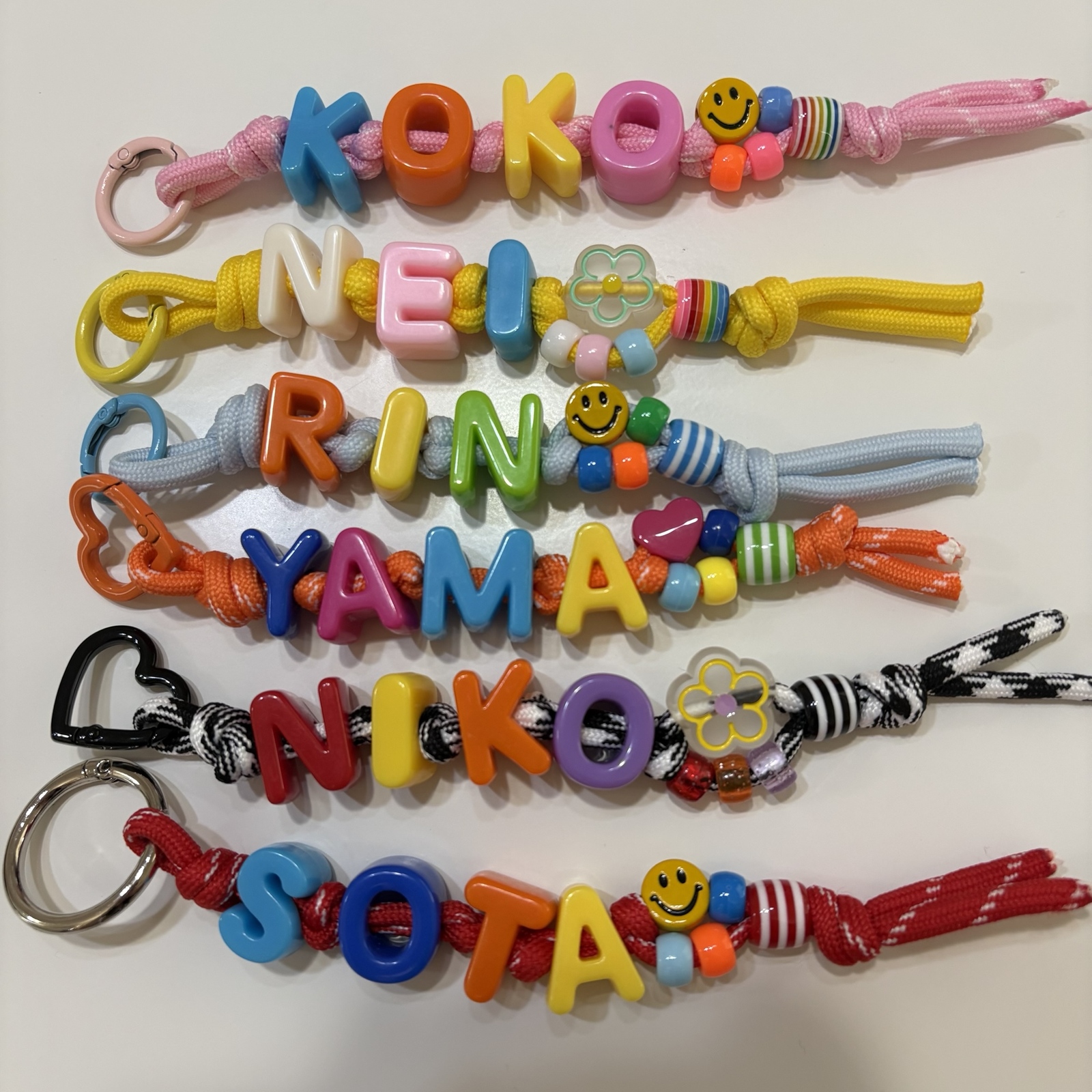 名入れOK｜推し活にも♡セミオーダーパラコードストラップ