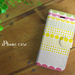 ドットスタイル＊ピンク＊iPhoneケース＊