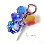 sugar candy bear  《 宇宙のドーナツ 》  ✵ シュガーキャンディベア  キーホルダー / バッグチャーム  🌟蓄光キャンディチャーム