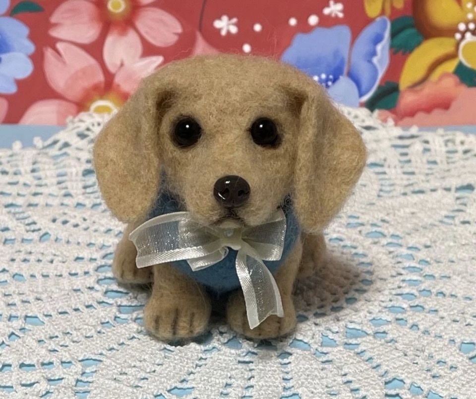 羊毛フェルト ダックス - CHIBINEKO29'S GALLERY | minne byGMOペパボ