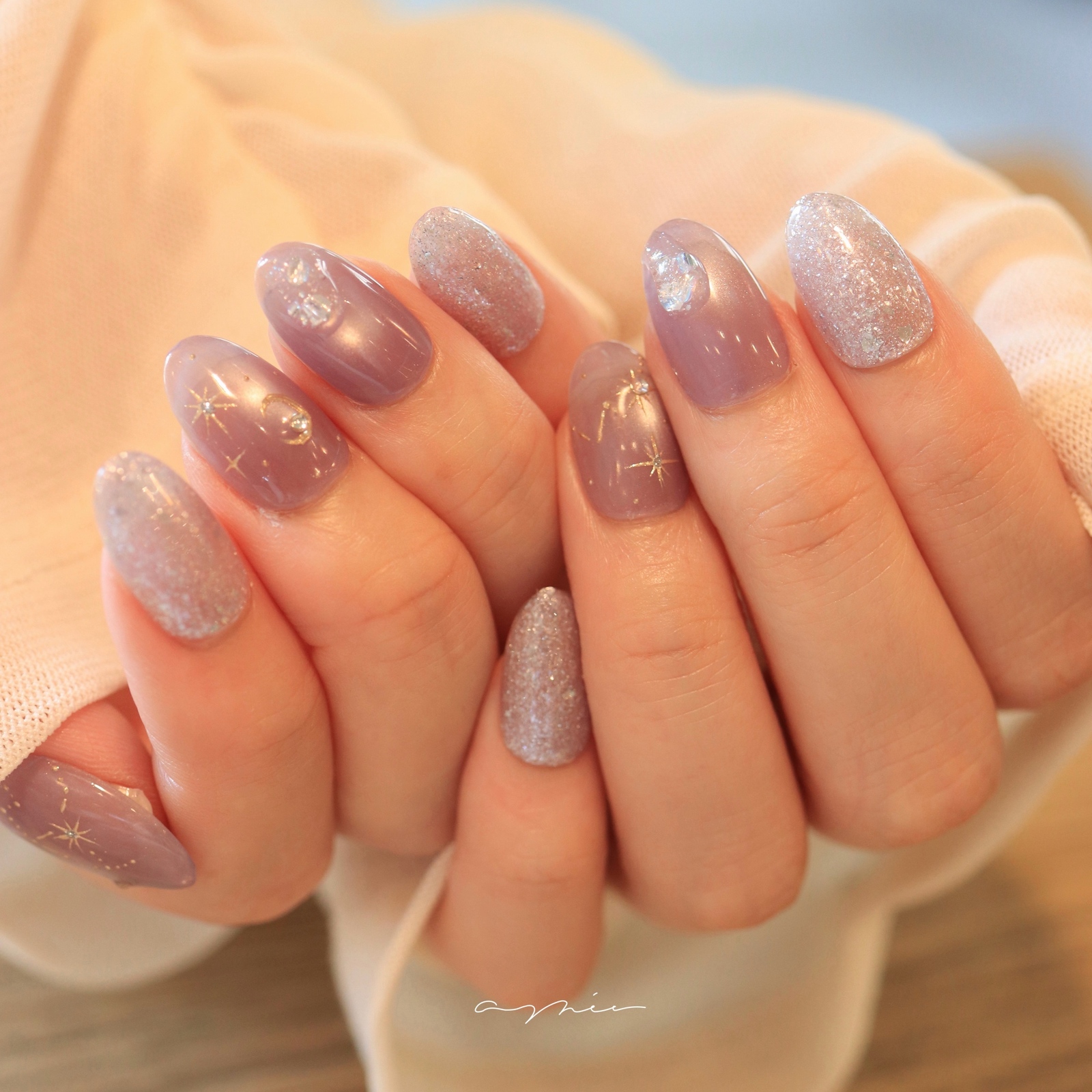再販⌇選べる12星座ネイル💫🌙 推し メンカラ 記憶形状 - amee-nail