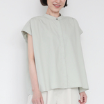 アウトレット　balloon blouse / mint