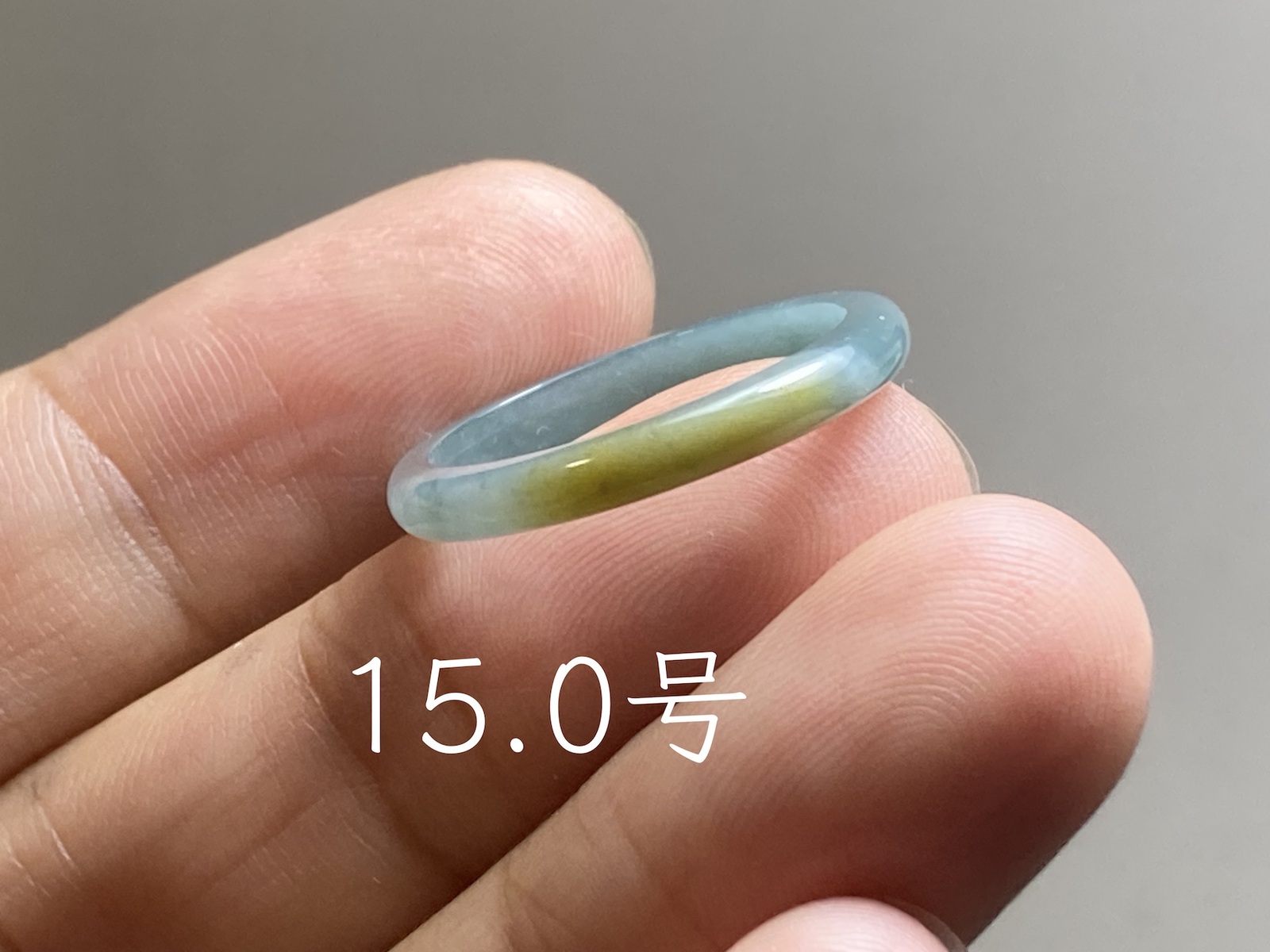 A46 特売 シルバー 天然 白緑 翡翠 リング 指輪 レディース 父の日