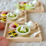 miniature しろくま茶漬けset