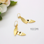 ダブルリーフピアス＊イヤリング