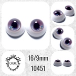 10951 ✤ 16/9mm ドール用アイチップ 3DTYPE