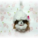 ✿ｅ様ご依頼分✿あみぐるみ✿シーズーちゃんストラップ♪