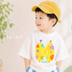 名入れ　名前入り　イニシャル　アルファベット キッズTシャツ（H）