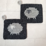 ひつじ🐑コースター∶2枚セット