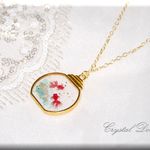 金魚のペンダント(キャンディボトル・ゴールド）