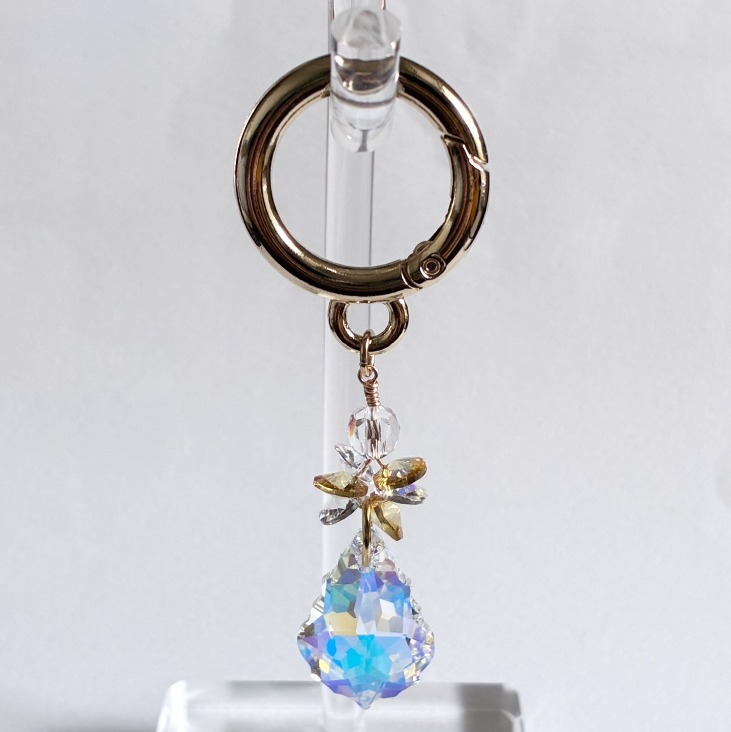 ままだま♪様♡*.スワロフスキー♡サンキャッチャー4点♡チャーム♡キーホルダー♡ サンキャッチャー - キーホルダー・ストラップの人気通販 | minne