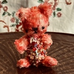 ハンドメイド　テディベア  らんちゅうちゃん